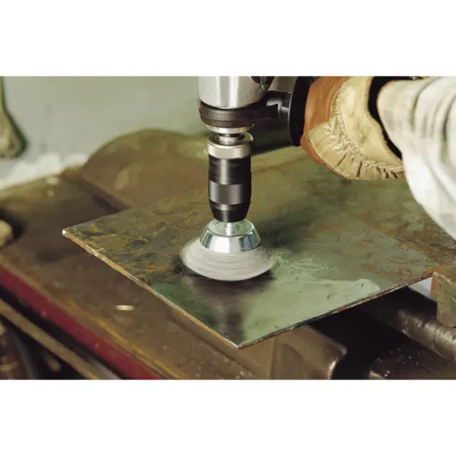 Endebørste, ståltråd ø50mm 