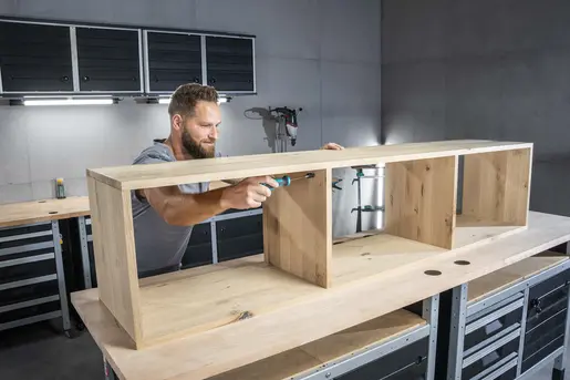 Møbelkamlåssett Komplett sett for skrueforbindelser 