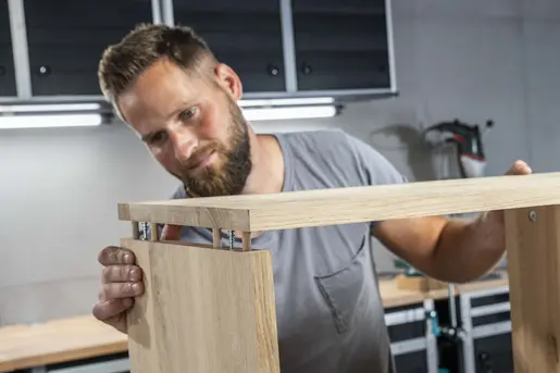 Møbelkamlåssett Komplett sett for skrueforbindelser 