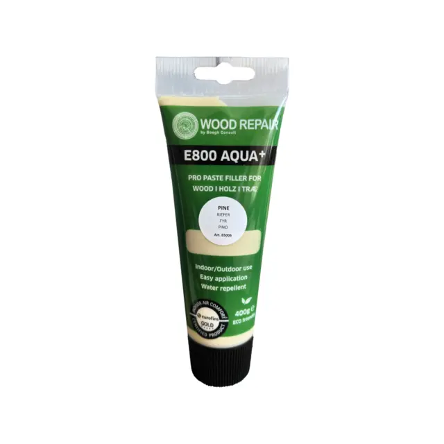 E800 Aqua+ tresparkel 400g Furu Gjennomfarget og vannbestandig 