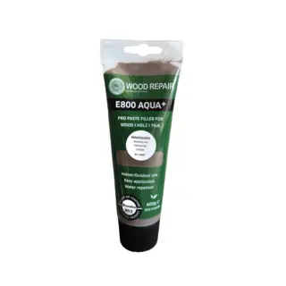 E800 Aqua+ tresparkel 400g Mahogni Gjennomfarget og vannbestandig