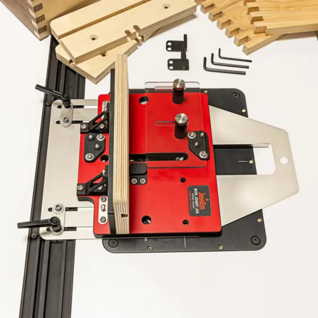 Fingerskjøt Jig for Fresebord Jessem 