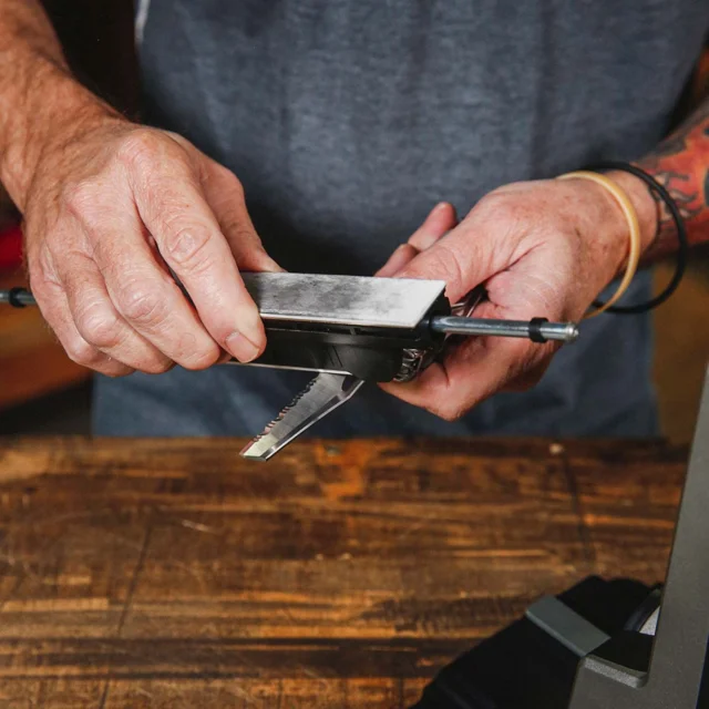 Work Sharp PAJ PRO Presisjon Knivsliper Med 7 slipeplater og digital vinkelmåler 