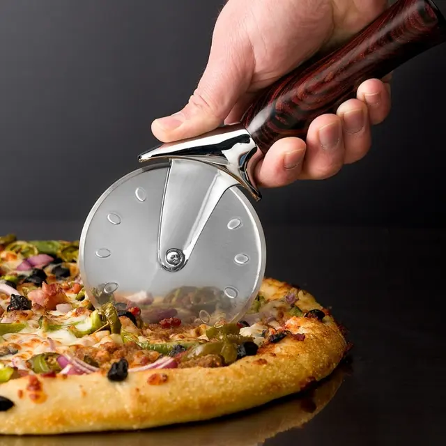 Pizzakutter Deluxe Ø100 mm Rustfri 