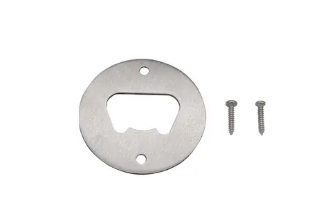 Flaske&#229;pner med skruefeste - rustfri