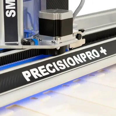 Yeti SmartBench CNC V1.3  PrecisionPro + 1250x2500 mm. Fullformat Plate. 