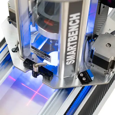 Yeti SmartBench CNC V1.3  PrecisionPro + 1250x2500 mm. Fullformat Plate. 