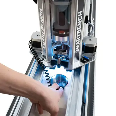 Yeti SmartBench CNC V1.3  PrecisionPro + 1250x2500 mm. Fullformat Plate. 