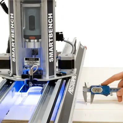 Yeti SmartBench CNC V1.3  PrecisionPro + 1250x2500 mm. Fullformat Plate. 